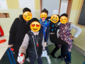 Role Play in inglese nelle classi seconde, foto di gruppo